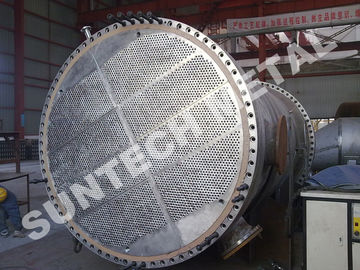 चीन Duplex Steel 2205 Shell Tube Heat Exchanger , Tubular Heat exchanger for MDI आपूर्तिकर्ता