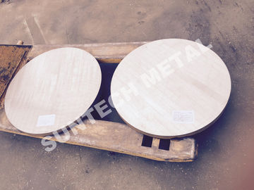 चीन Cladding Plate  SB265 Gr.1 Titanium / Carbon Steel Clad Tubesheet आपूर्तिकर्ता