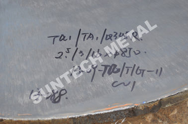 चीन Zirconium Tantalum Clad Plate Ta1 / SB265 Gr.1 / Q345R for Acid Corrosion Resistance आपूर्तिकर्ता