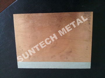 चीन C1020 / A1050 Aluminum Copper Clad Plate , Explosion Cladded Plate आपूर्तिकर्ता