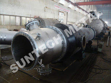 चीन Titanium SA266 Shell Tube Heat Exchanger 80sqm 3 Tons Weight आपूर्तिकर्ता