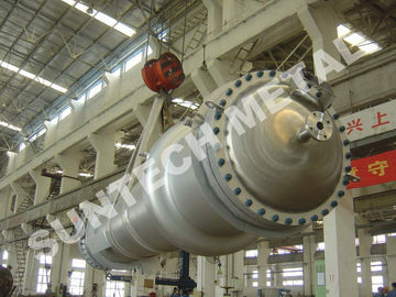 चीन 150 sqm Double Tube Shell And Tube Type Heat Exchanger 7 Tons Weight आपूर्तिकर्ता