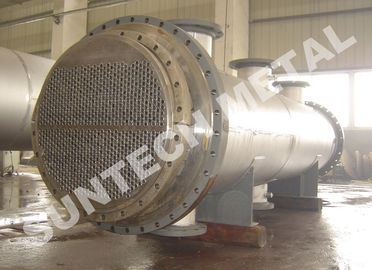 चीन S31603 / 316L Stainless Steel Floating Head Heat Exchanger  for Acetic Acid Industry आपूर्तिकर्ता
