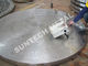 चीन N06600 Inconel 600 / SA266 Nickel Alloy Clad Plate Tubesheet for Condenser निर्यातक