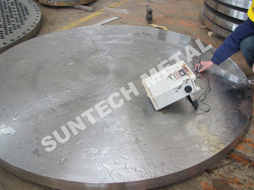 चीन N06600 Inconel 600 / SA266 Nickel Alloy Clad Plate Tubesheet for Condenser वितरक