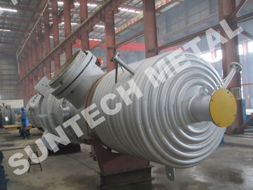 चीन Alloy C-276 Reacting Shell Tube Condenser Chemical Processing Equipment वितरक