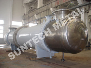 चीन Shell Tube Condenser for PTA , Chemical Process Equipment of Titanium Gr.2 Cooler वितरक