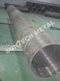 चीन UNS N04400 Nickle Alloy and Carbon Steel Clad Pipe For Chemical Process Equipment आपूर्तिकर्ता