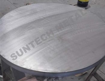 चीन Overlay/Cladding Tubesheet Carbon steel + Titanium for Heat Exchanger आपूर्तिकर्ता