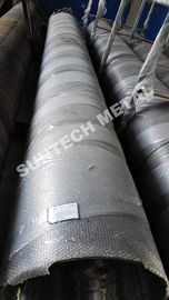 UNS N04400 Nickle Alloy and Carbon Steel Clad Pipe For Chemical Process Equipment आपूर्तिकर्ता