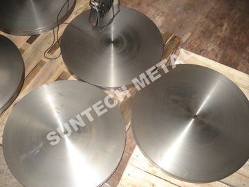 Heat Exchanger Equipment Bimetal Titanium Carbon Steel Clad Tube Sheet आपूर्तिकर्ता